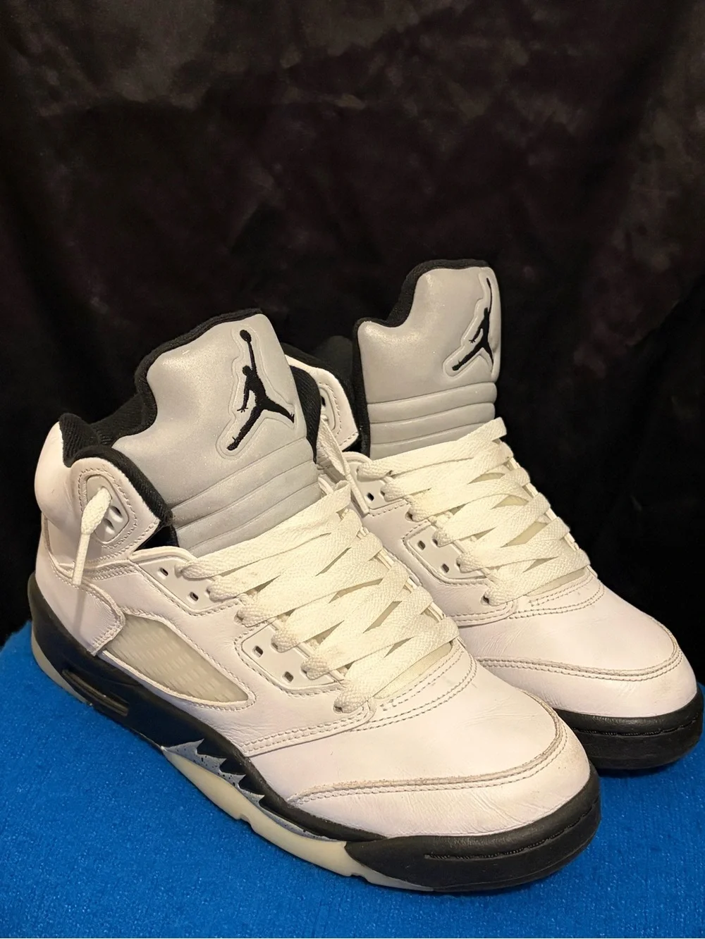 Jordan 5 White/Black (GS) Size 6Y